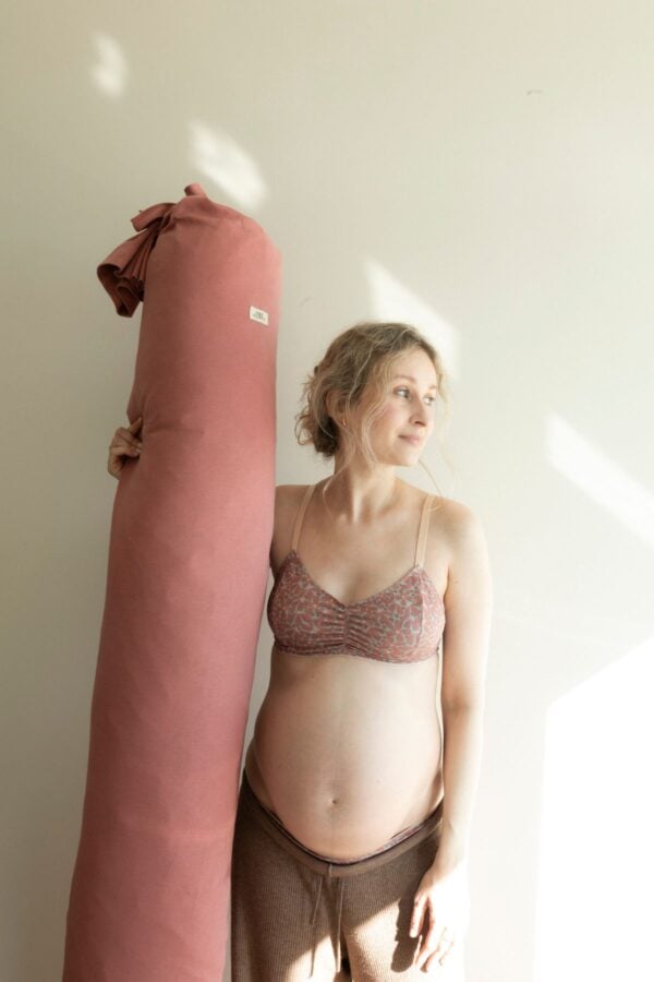 Poduszka ciążowa bawełniana Rose