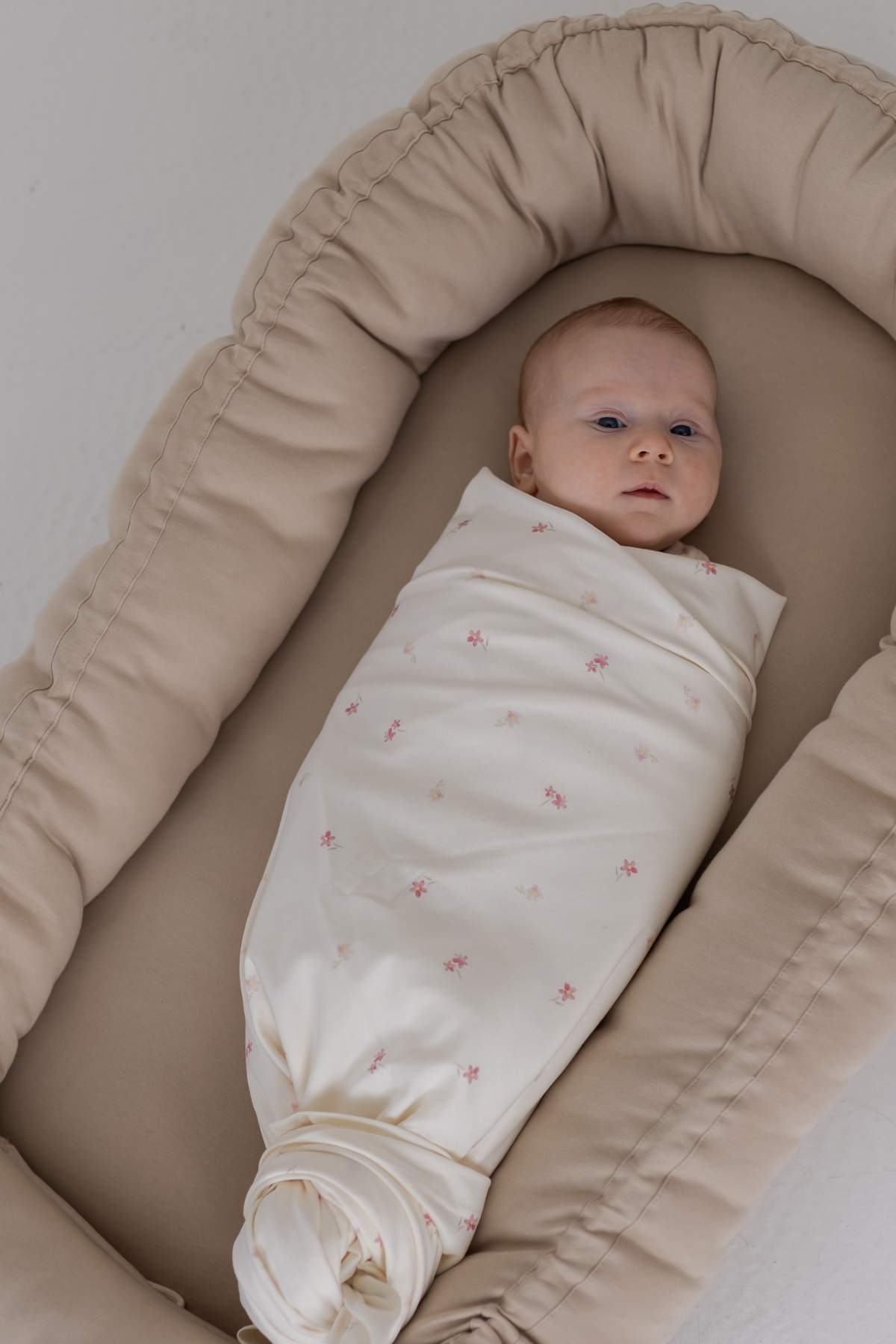 Otulacz Baby Burrito Pink Flora