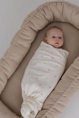 Otulacz Baby Burrito Pink Flora
