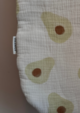 Muślinowy śpiworek - Avocado