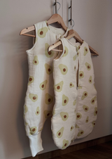 Muślinowy śpiworek - Avocado