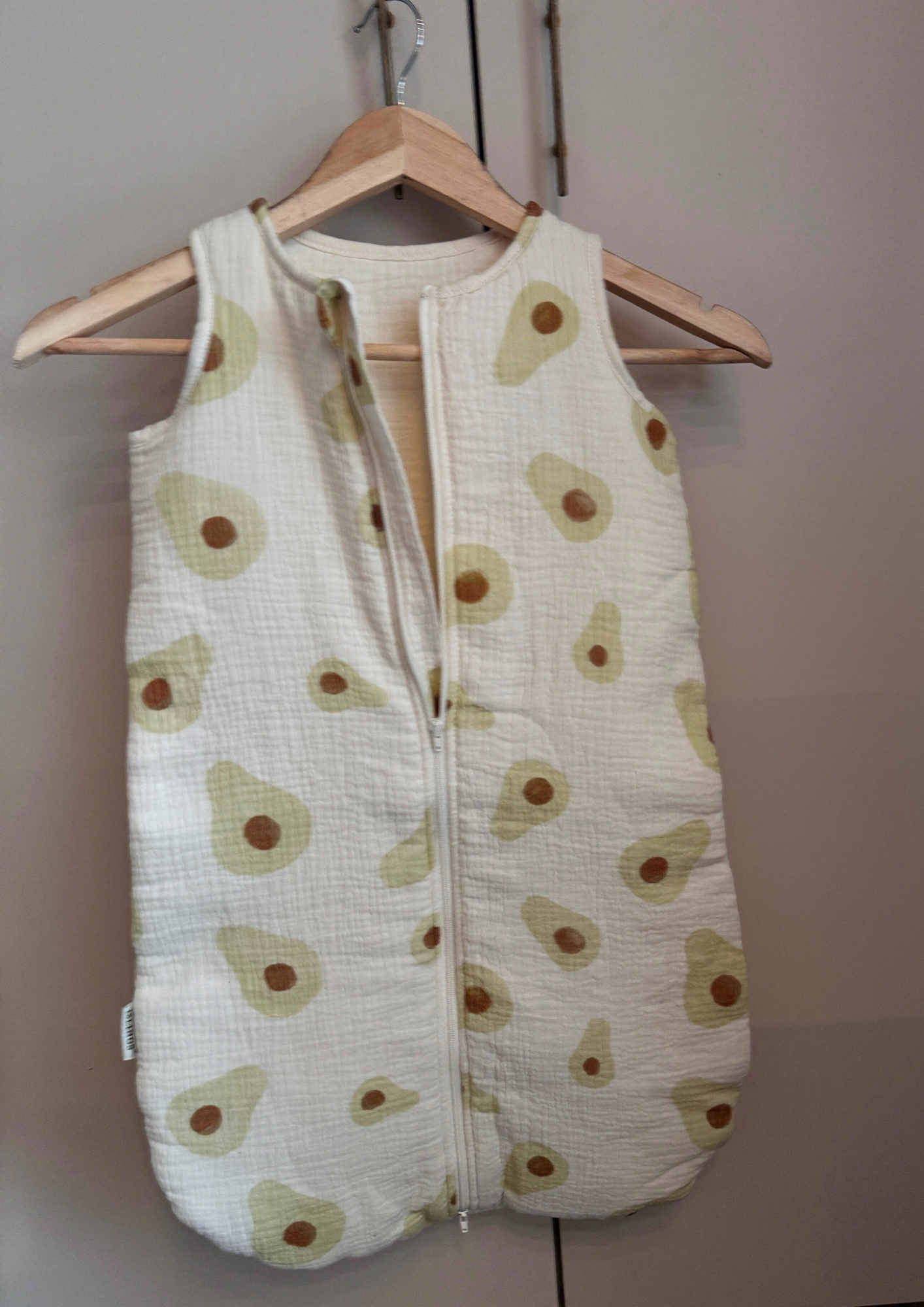 Muślinowy śpiworek - Avocado