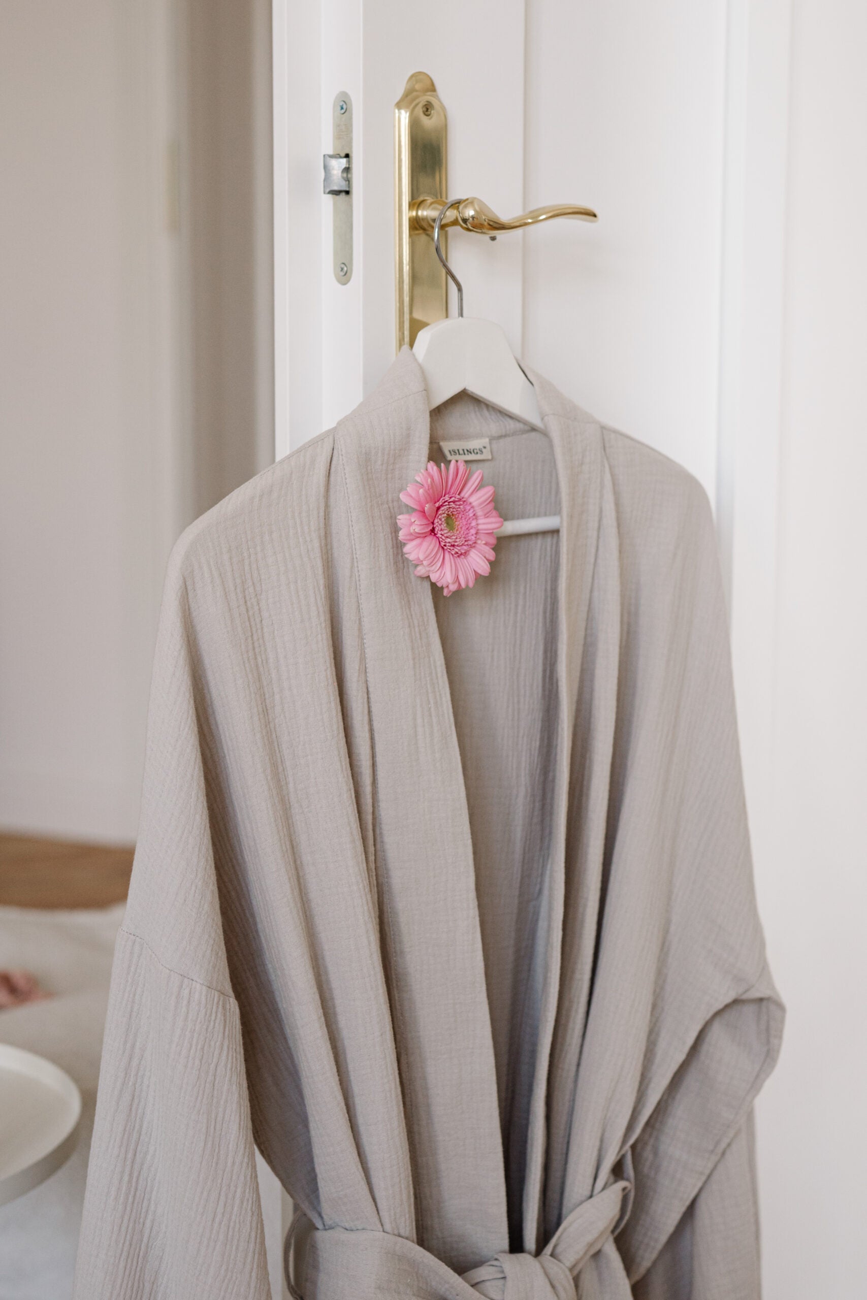 Kimono muślinowe Light Grey