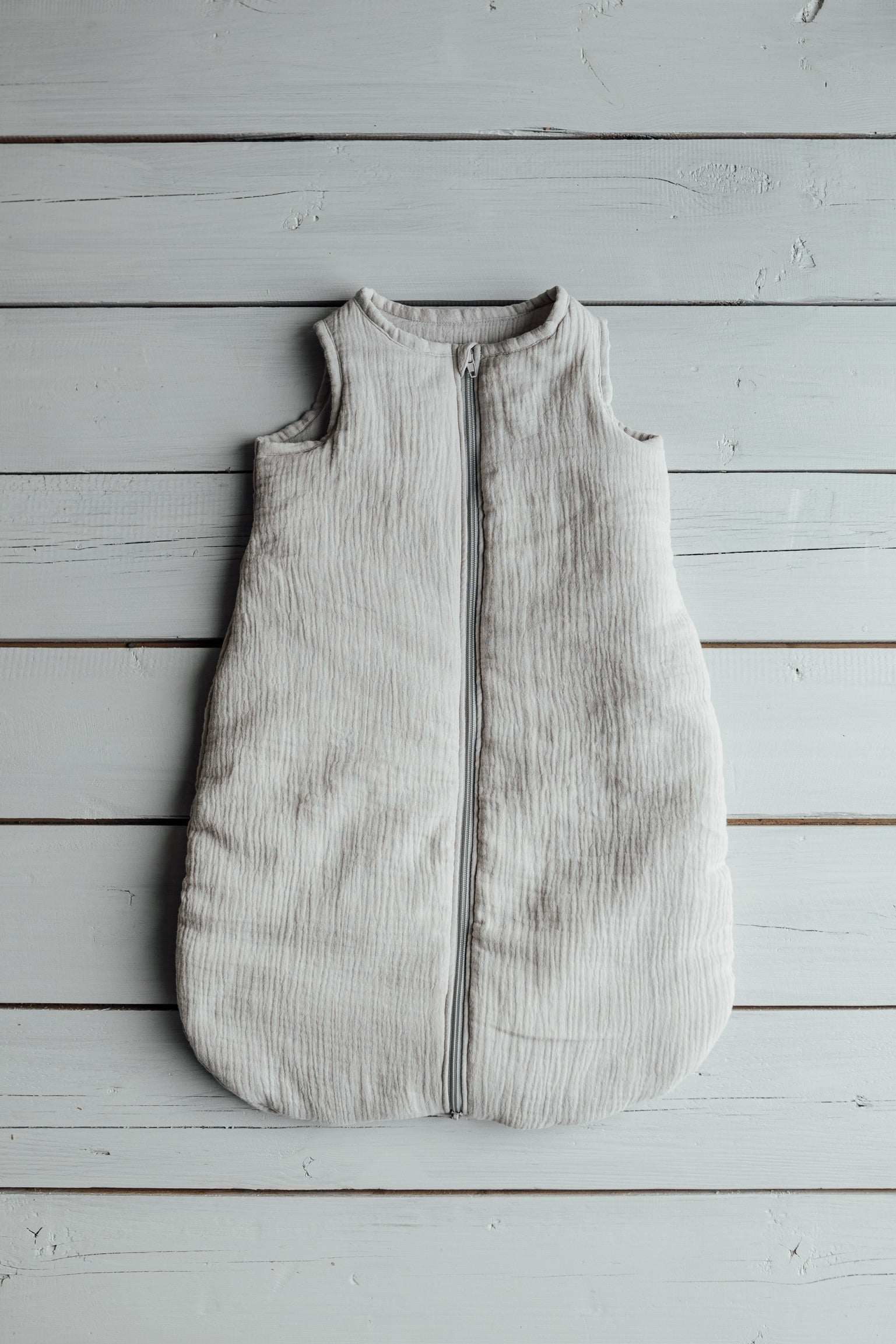 Muślinowy śpiworek - Light Grey