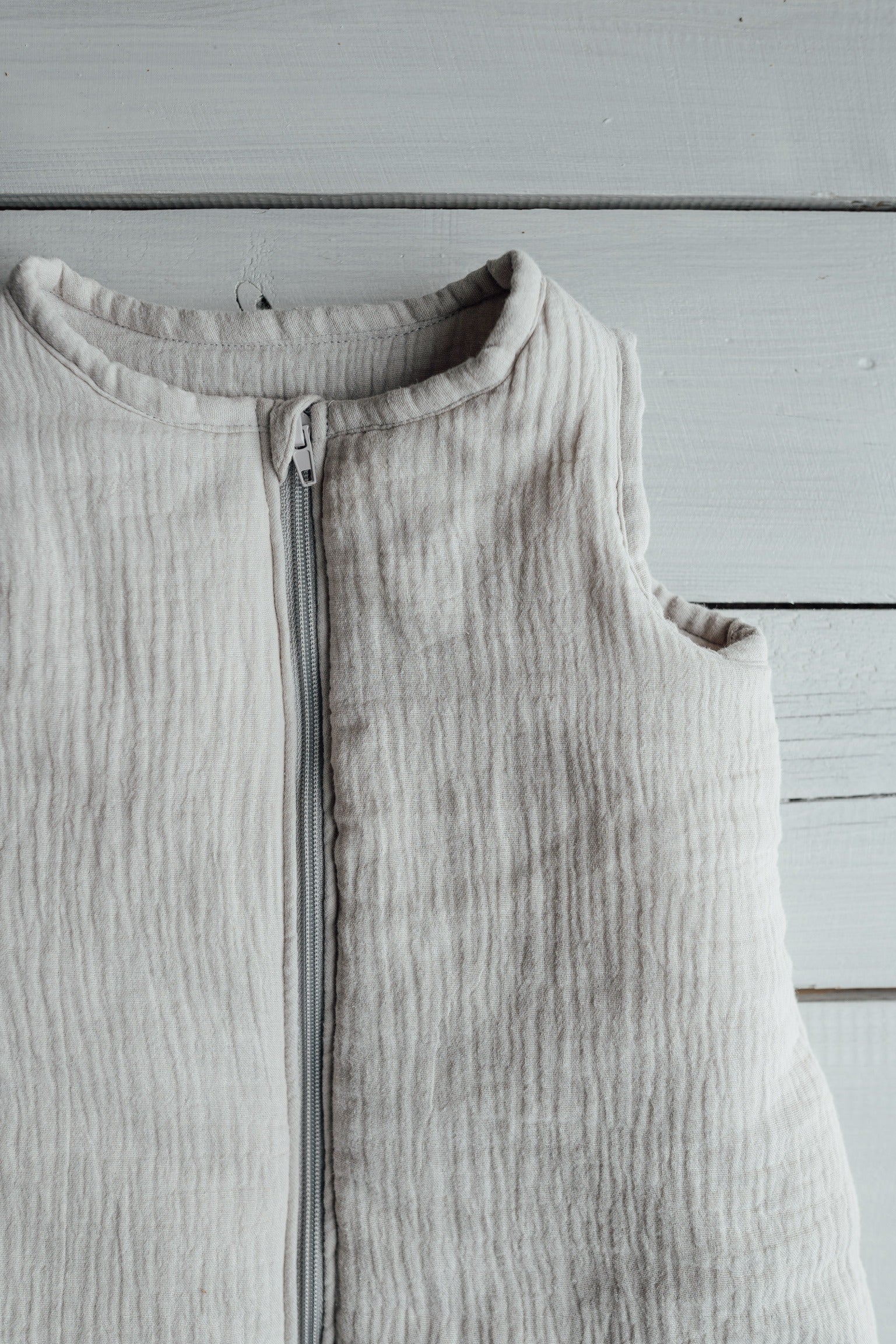Muślinowy śpiworek - Light Grey