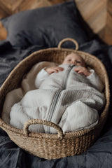 Muślinowy śpiworek - Light Grey