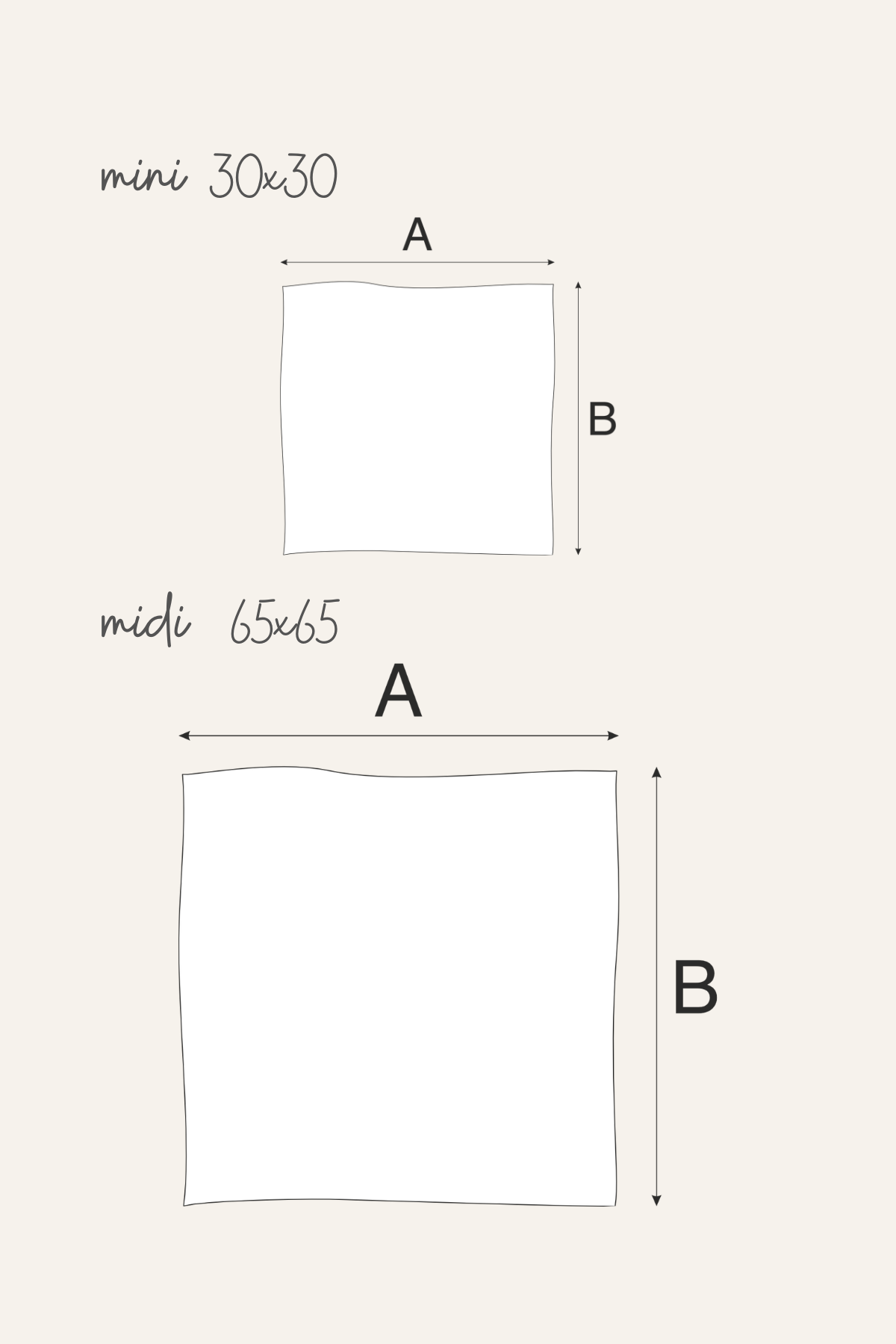 Midi Woof & Purple - zestaw midi pieluszek muślinowych