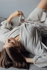 Kimono muślinowe Light Grey