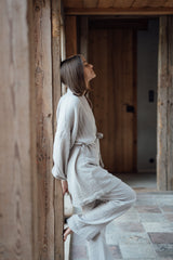 Kimono muślinowe Light Grey