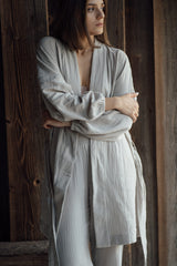 Kimono muślinowe Light Grey