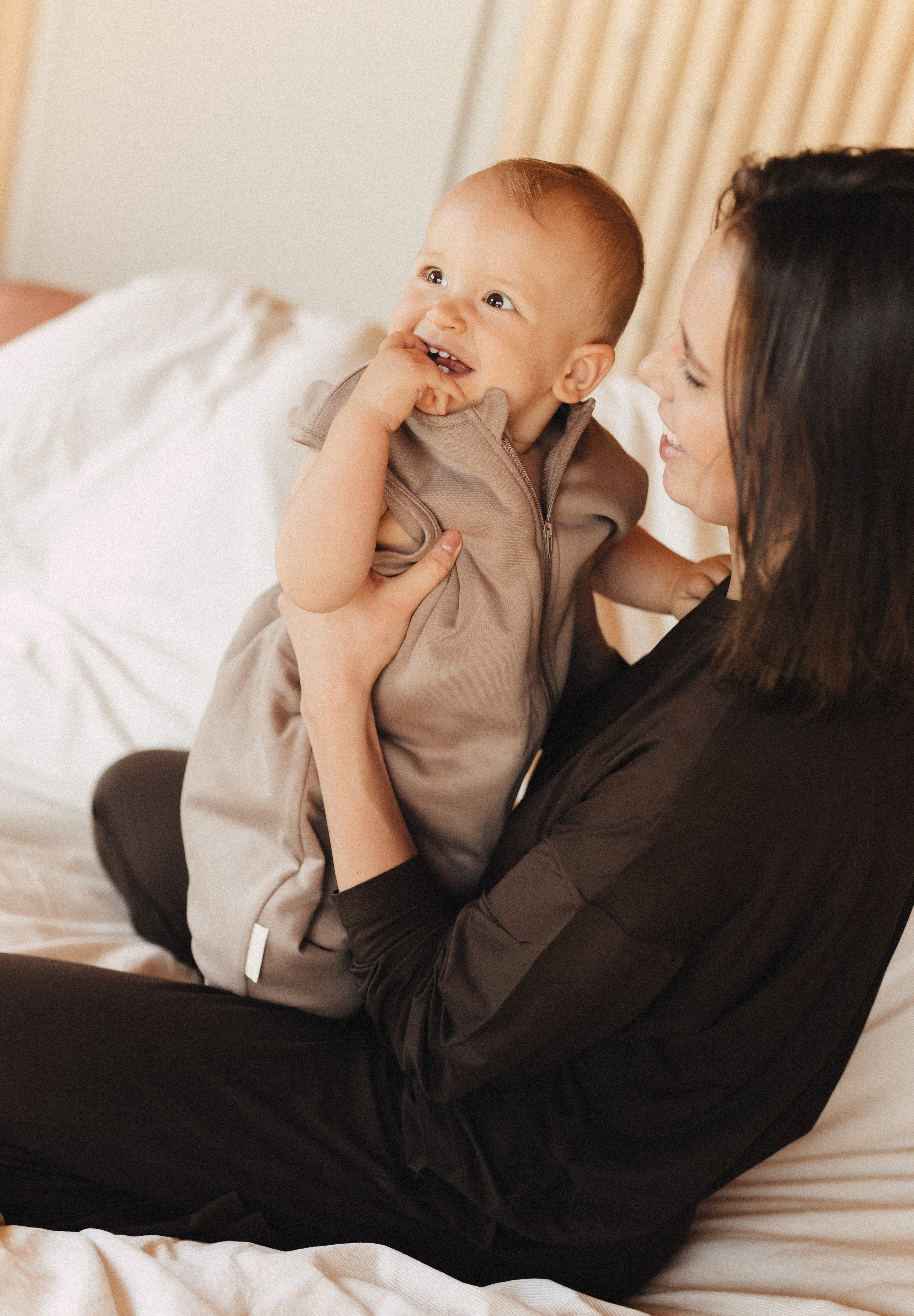 Bawełniany śpiworek z nogawkami – Brownie