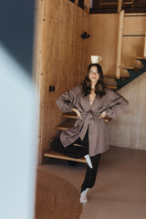 Kimono muślinowe Chocolate