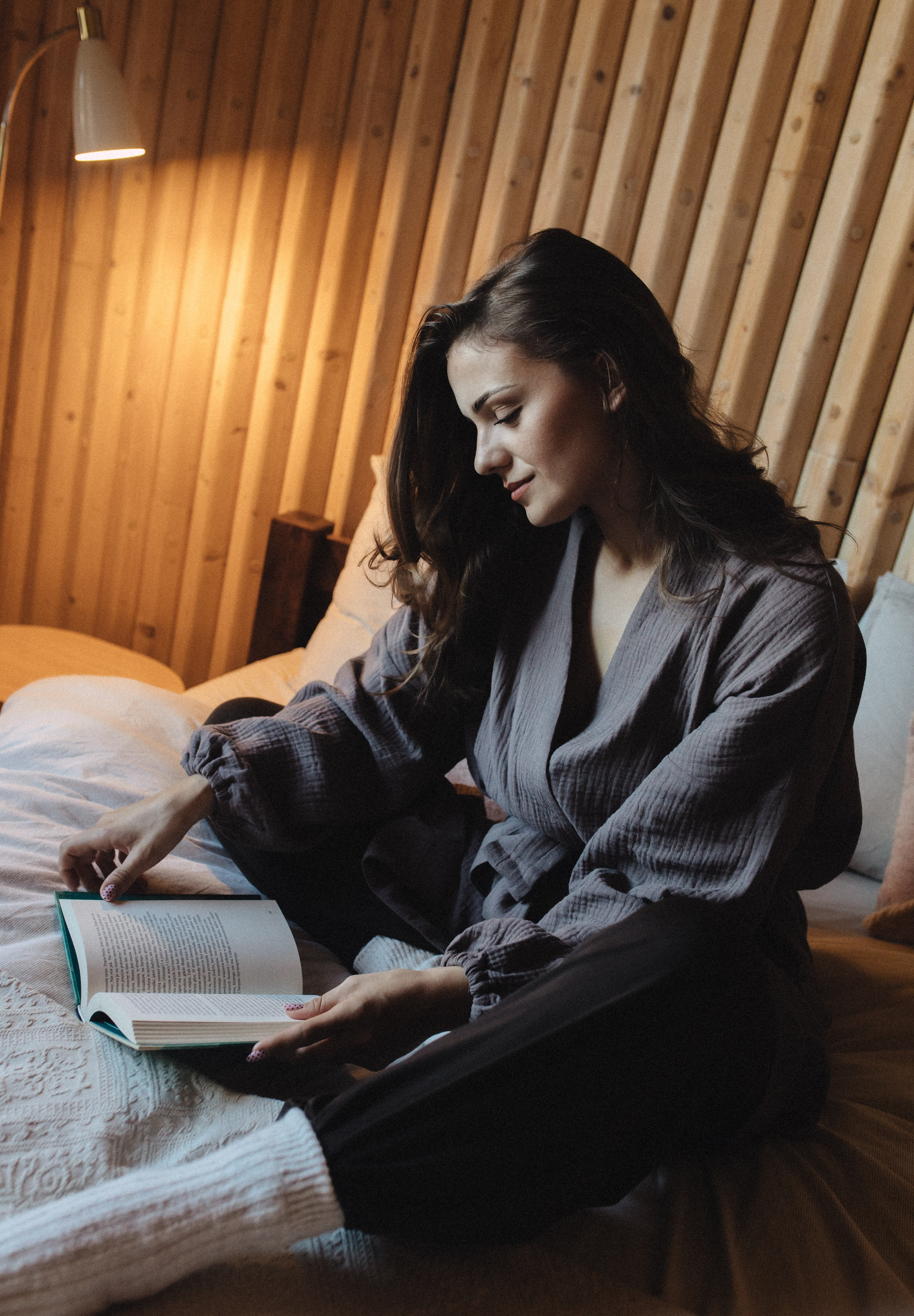 Kimono muślinowe Chocolate