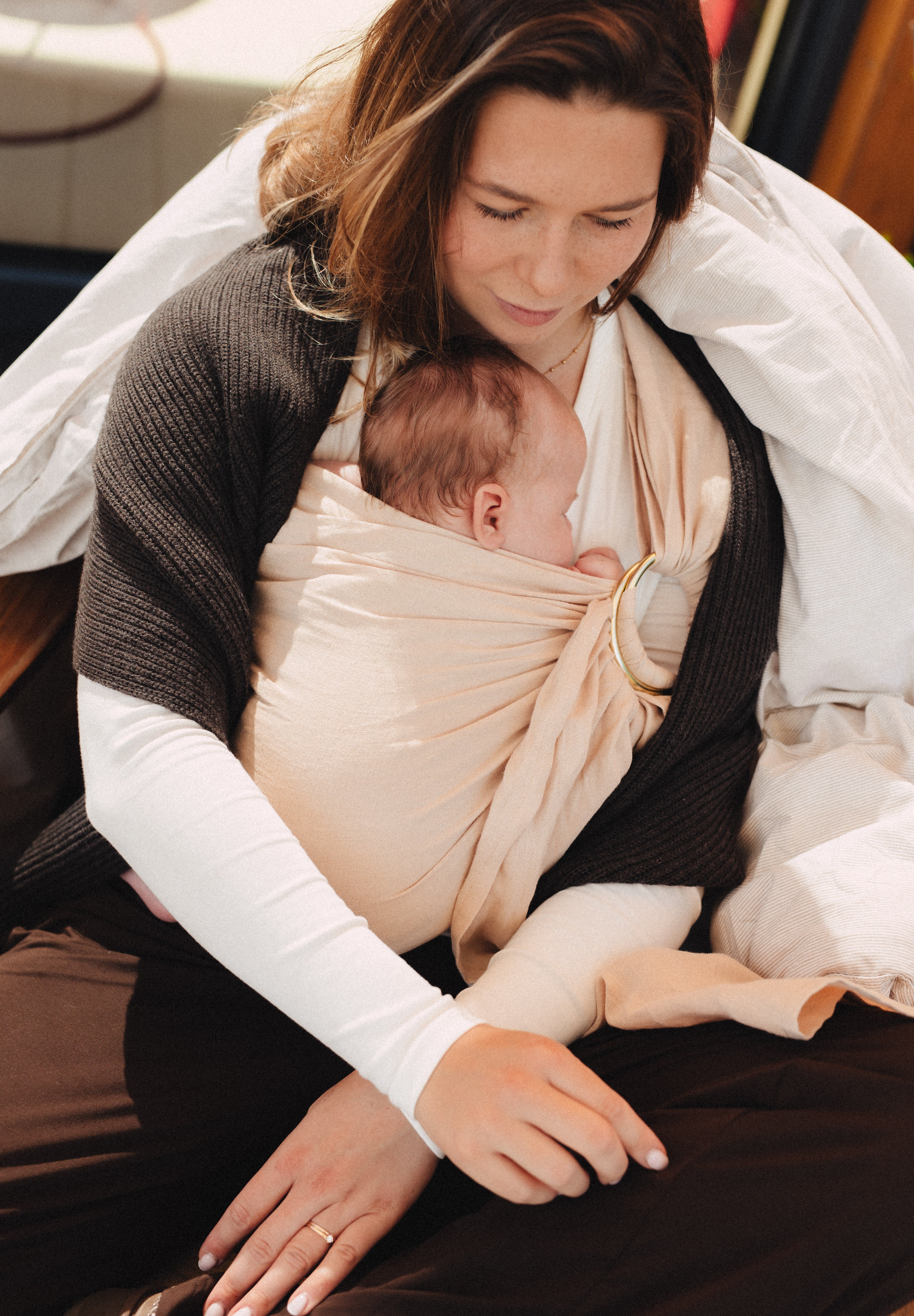 Chusta Kółkowa Almond