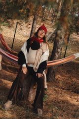 Chusta Kółkowa Almond