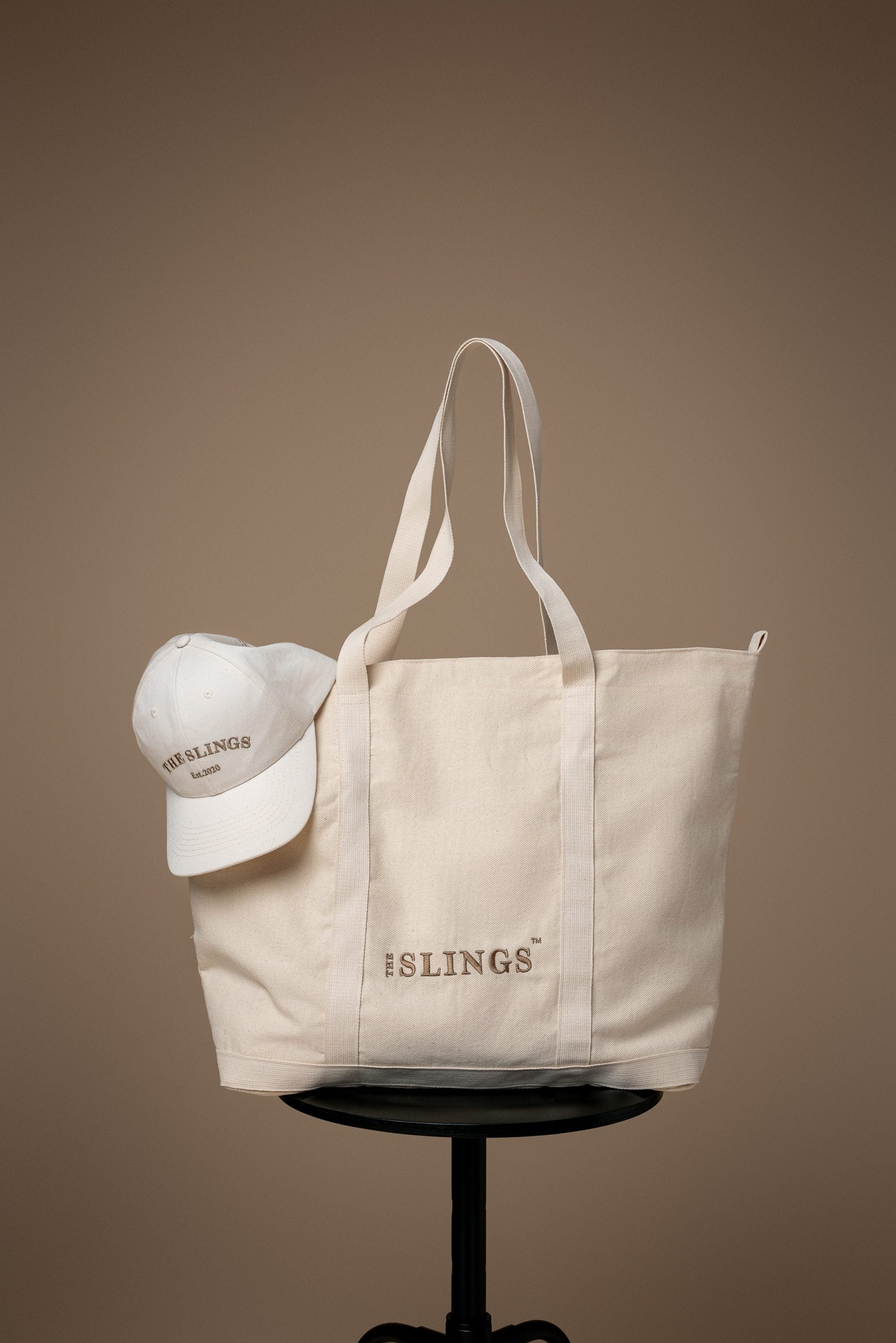 Czapka z daszkiem The Slings Beige