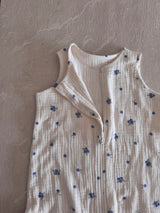 Muślinowy śpiworek Light - Blueberry