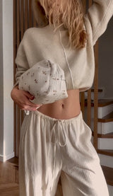 Zestaw Homewear Pointelle