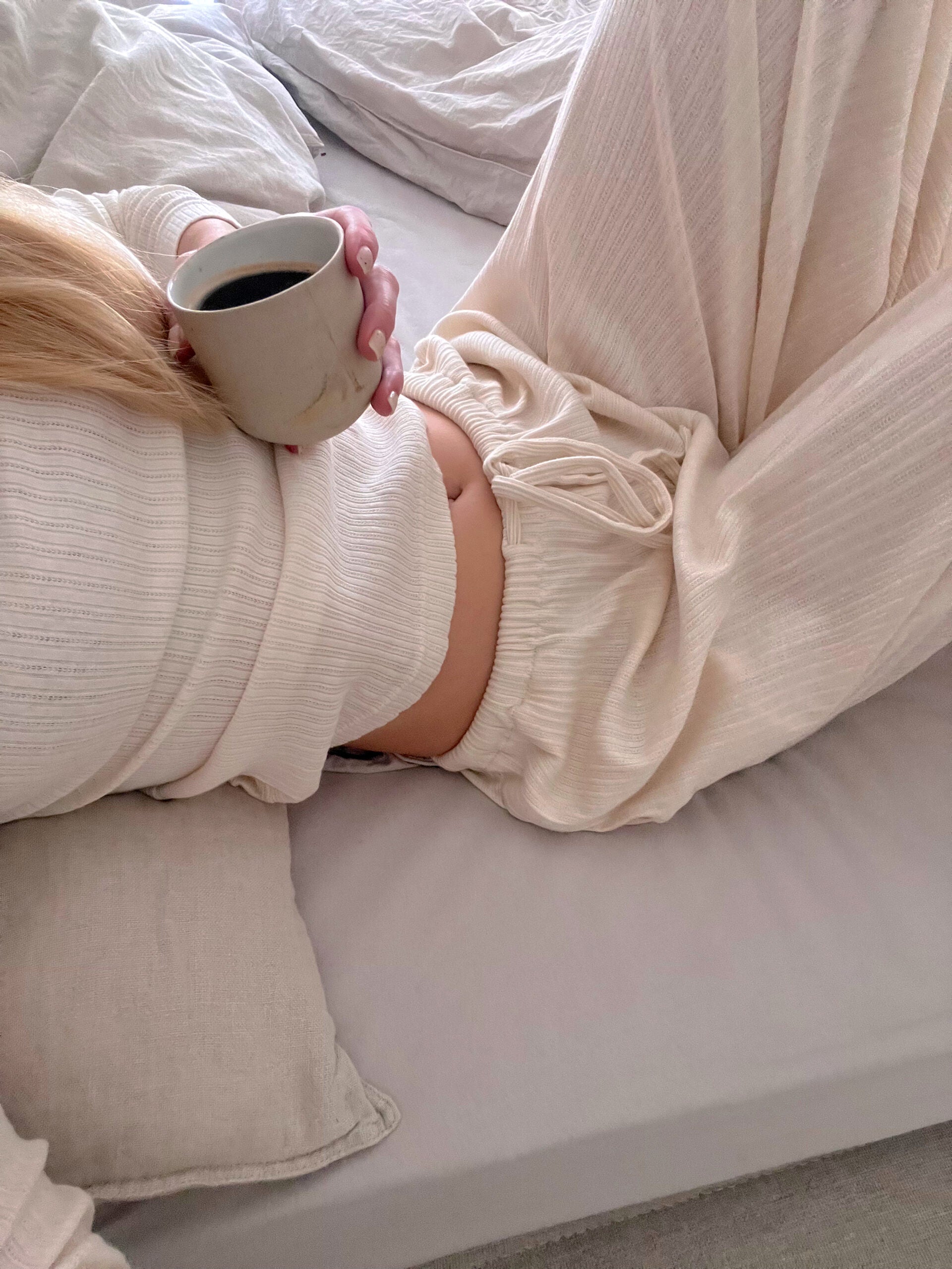 Zestaw Homewear Pointelle