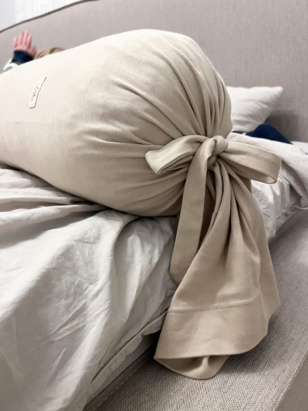 Poduszka ciążowa bawełniana Beige