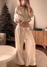 Zestaw Homewear Pointelle