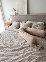 Poduszka ciążowa bawełniana Beige