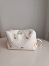 Duża Muślinowa Kosmetyczka Cloud Croissant