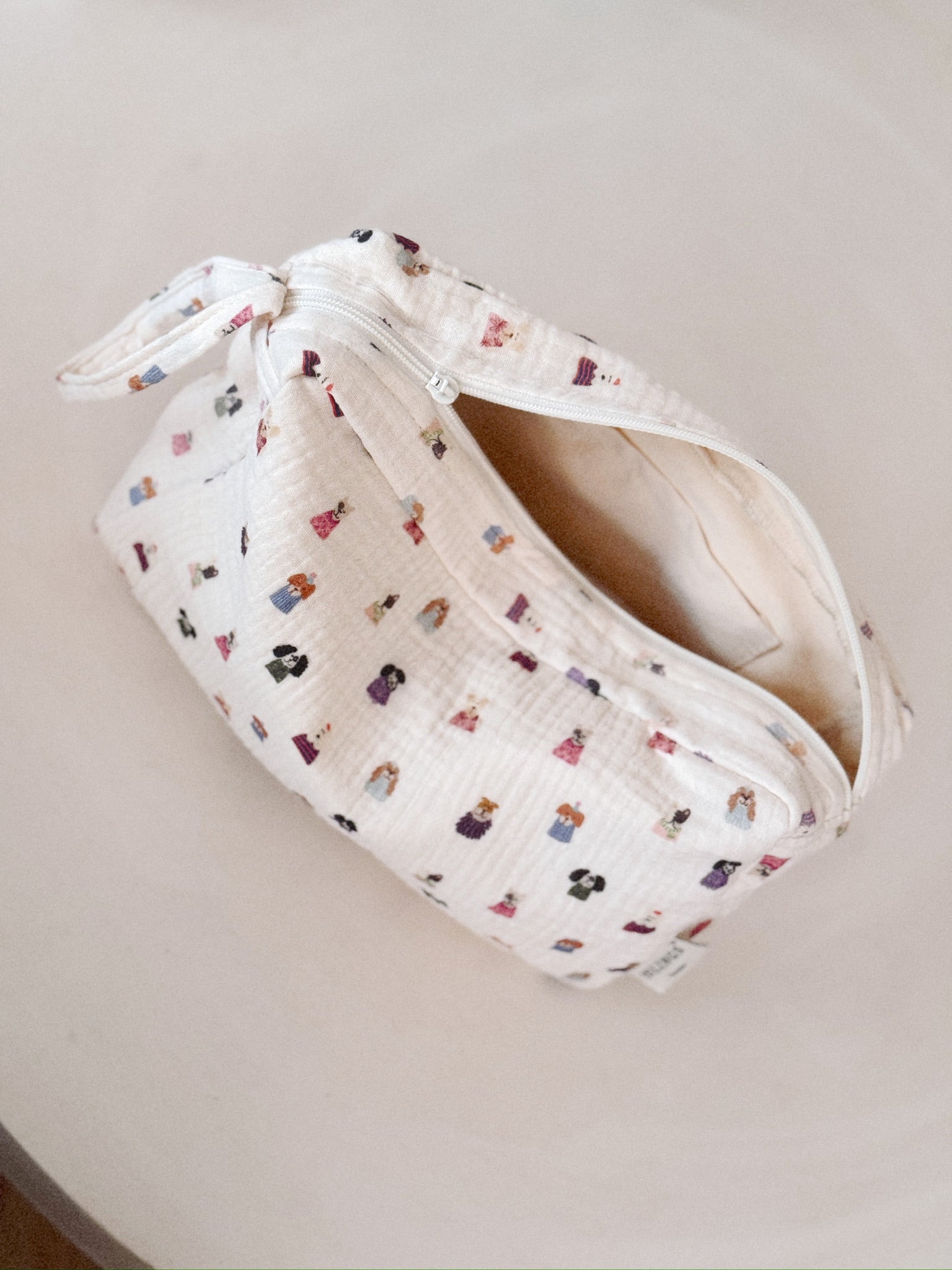 Duża Muślinowa Kosmetyczka Woof