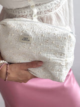 Duża Muślinowa Kosmetyczka Cloud Daisy