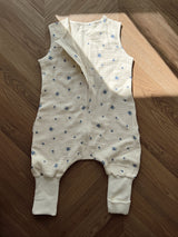 Muślinowy śpiworek Light z nogawkami – Blueberry