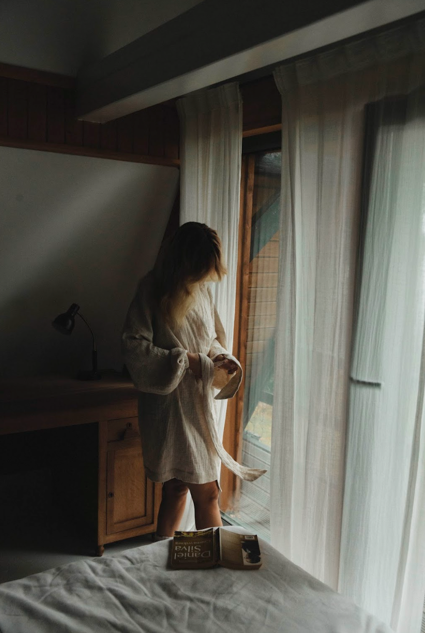 Kimono muślinowe Oatmeal