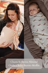 Zestaw Chusta kółkowa + Otulacz