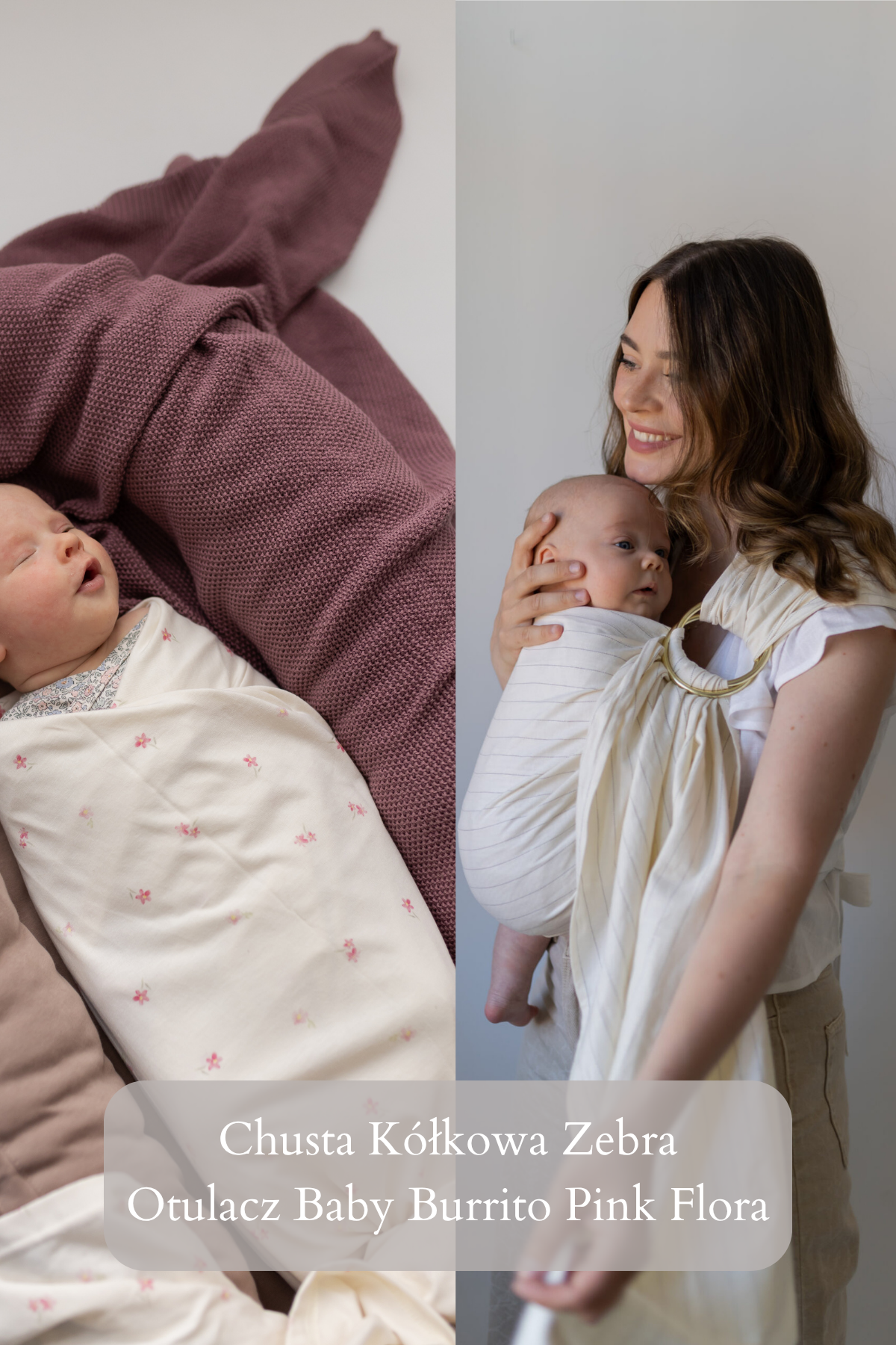 Zestaw Chusta kółkowa + Otulacz