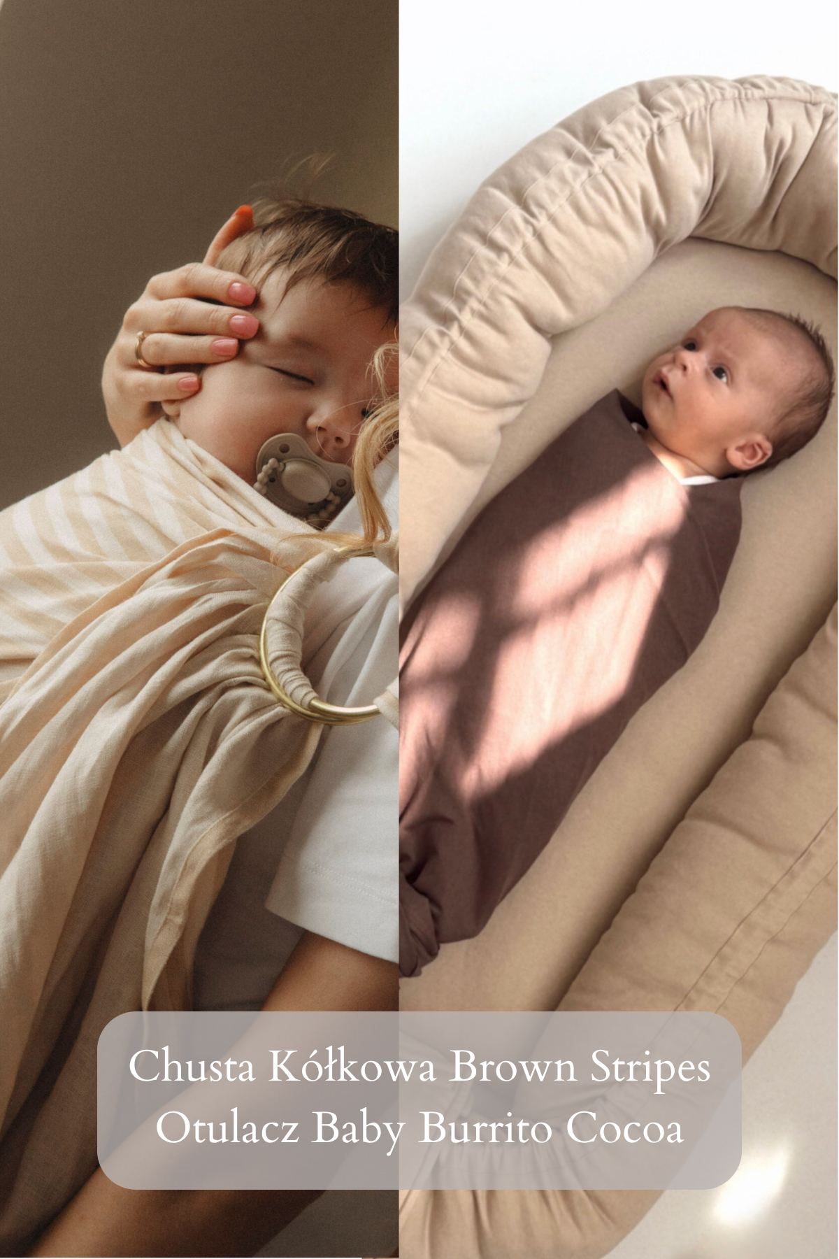 Zestaw Chusta kółkowa + Otulacz