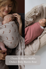 Zestaw Chusta kółkowa + Otulacz