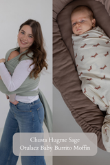 Zestaw Chusta HugMe + Otulacz