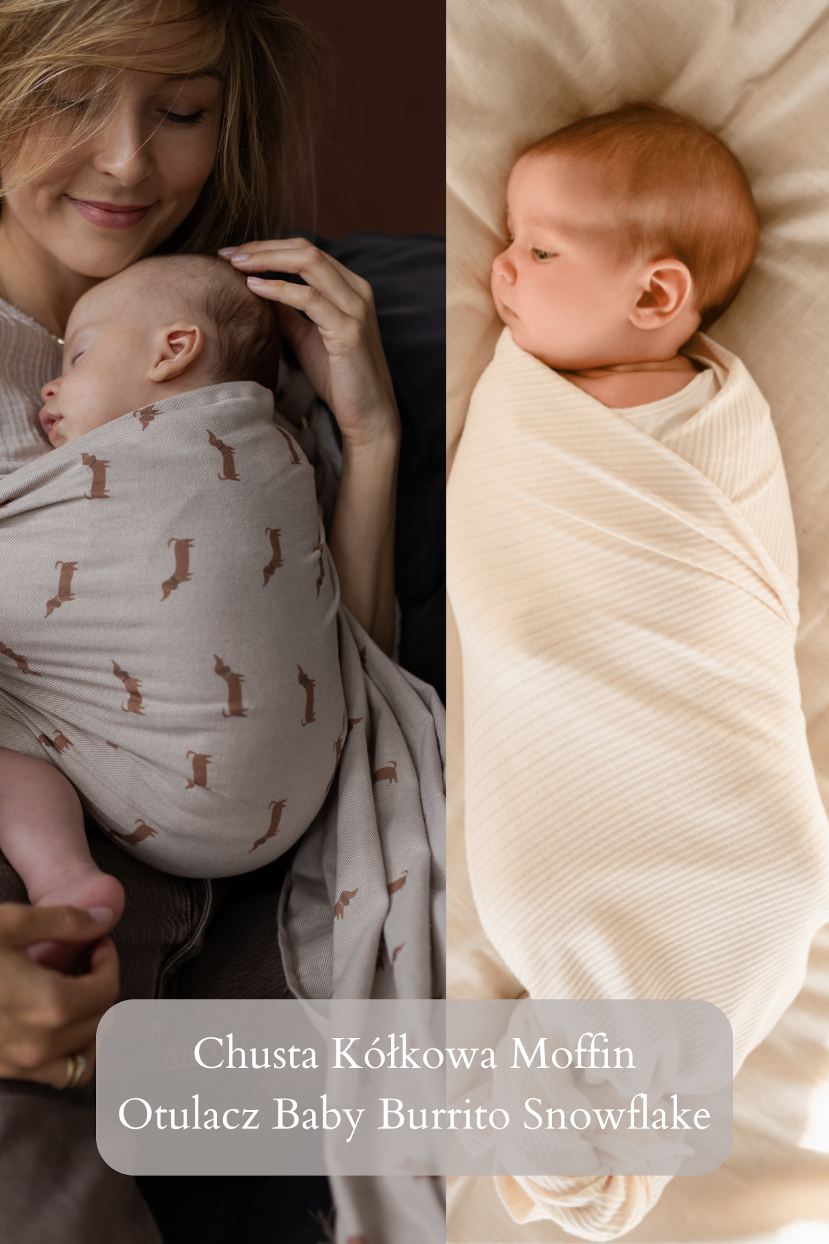 Zestaw Chusta kółkowa + Otulacz