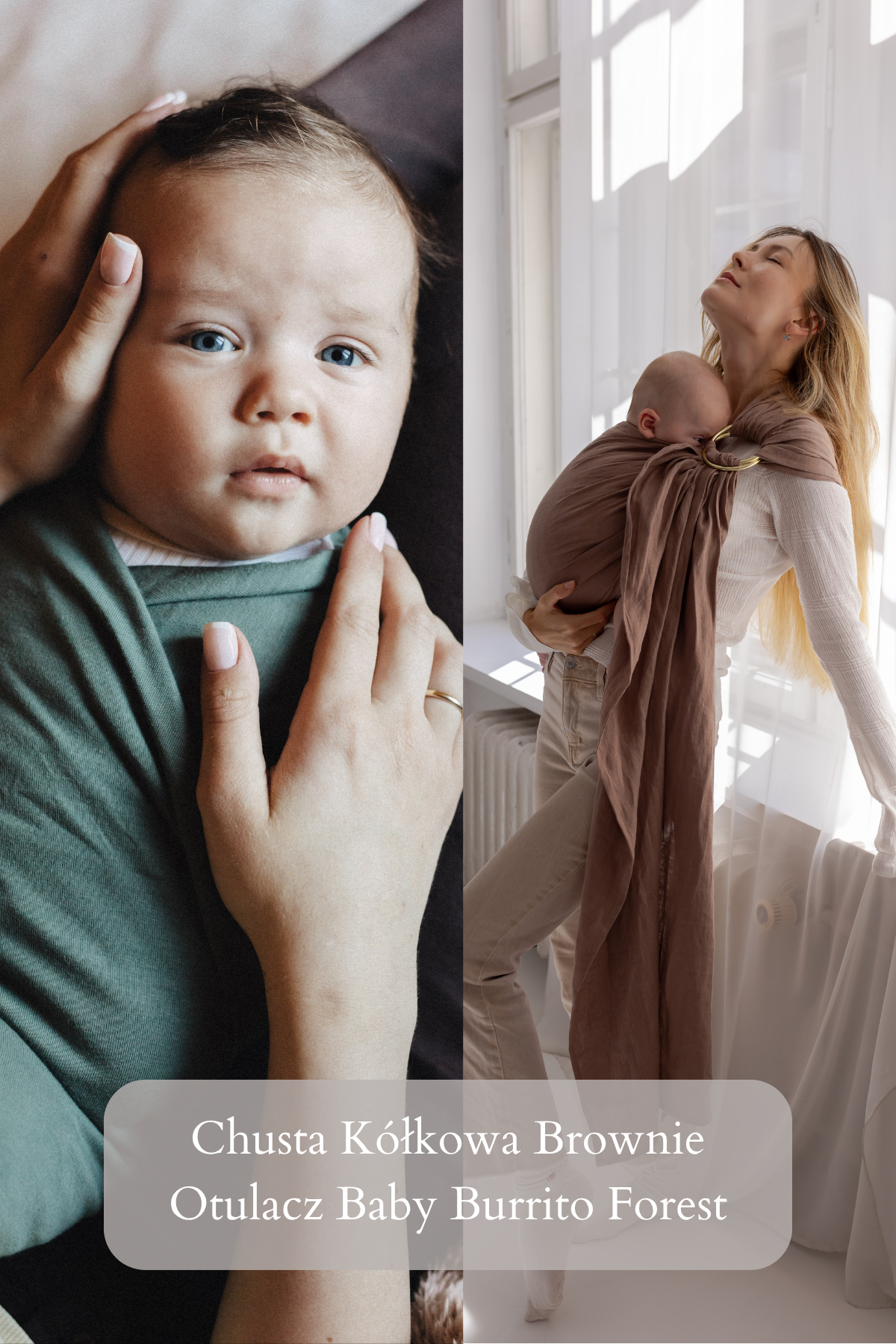 Zestaw Chusta kółkowa + Otulacz