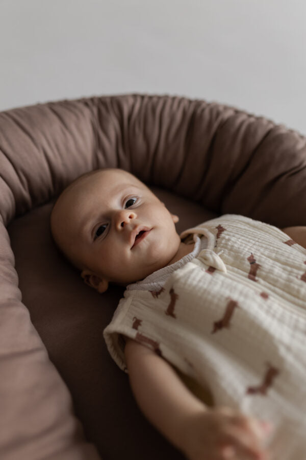 Muślinowy śpiworek z nogawkami – Moffin