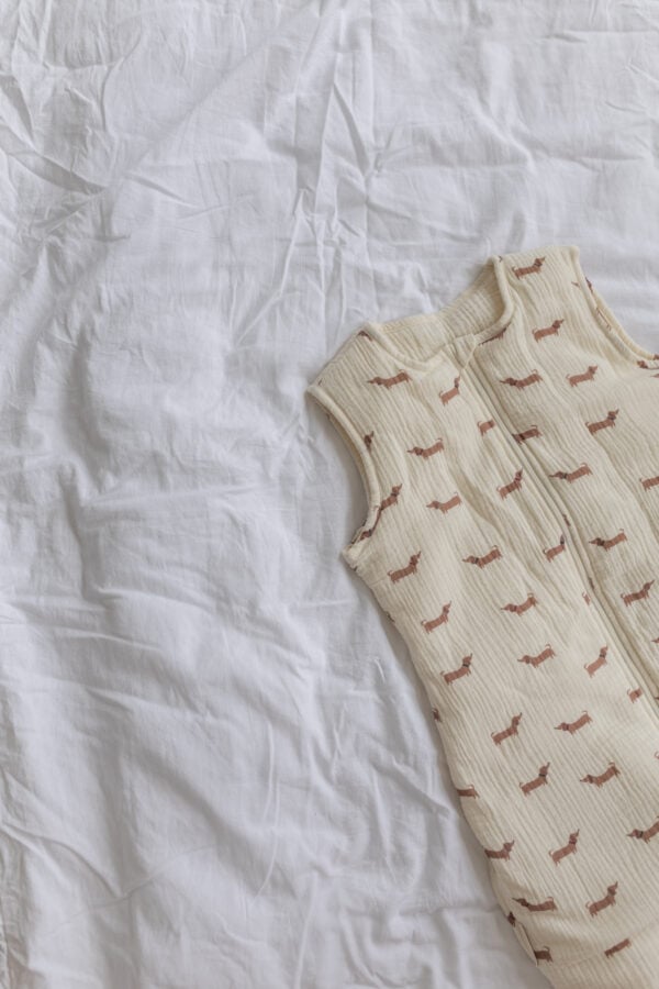 Muślinowy śpiworek z nogawkami – Moffin