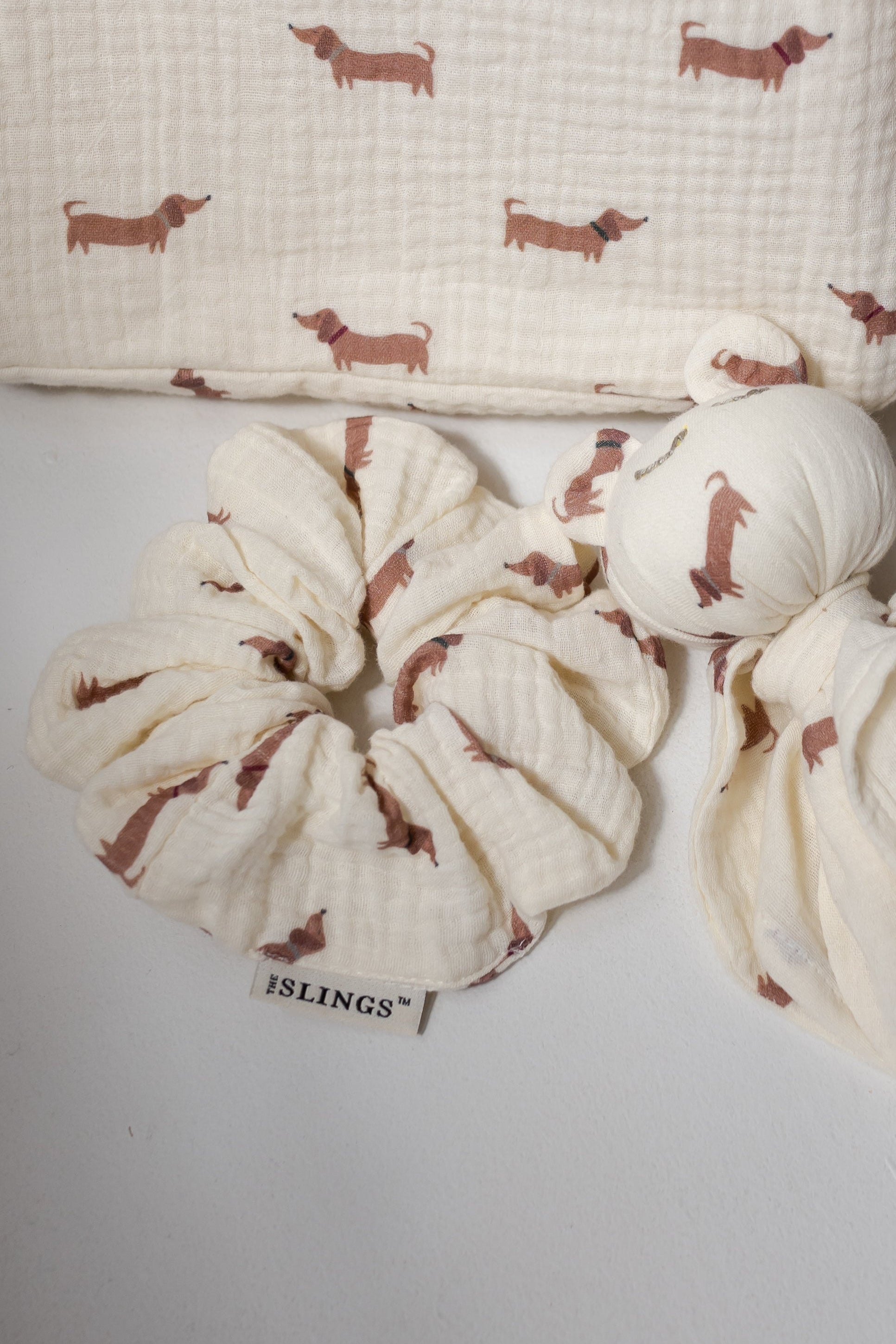 Muślinowa gumka Moffin