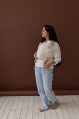 Chusta Elastyczna HugMe Pink Flora