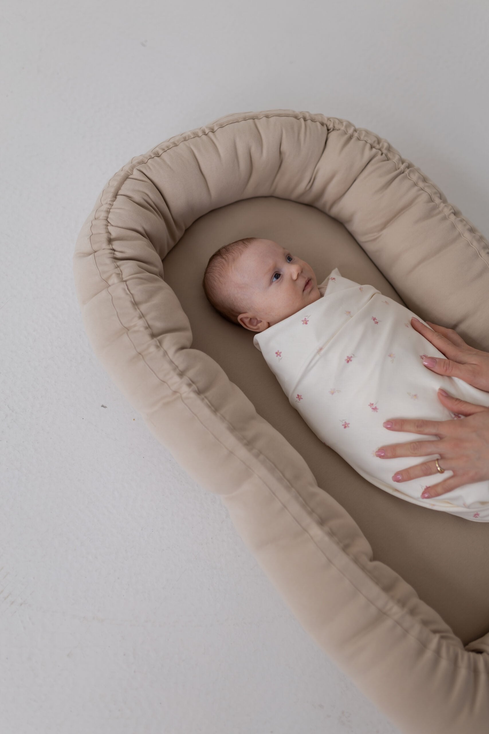 Otulacz Baby Burrito Pink Flora