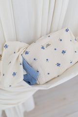 Duża Muślinowa Kosmetyczka Cloud Blueberry