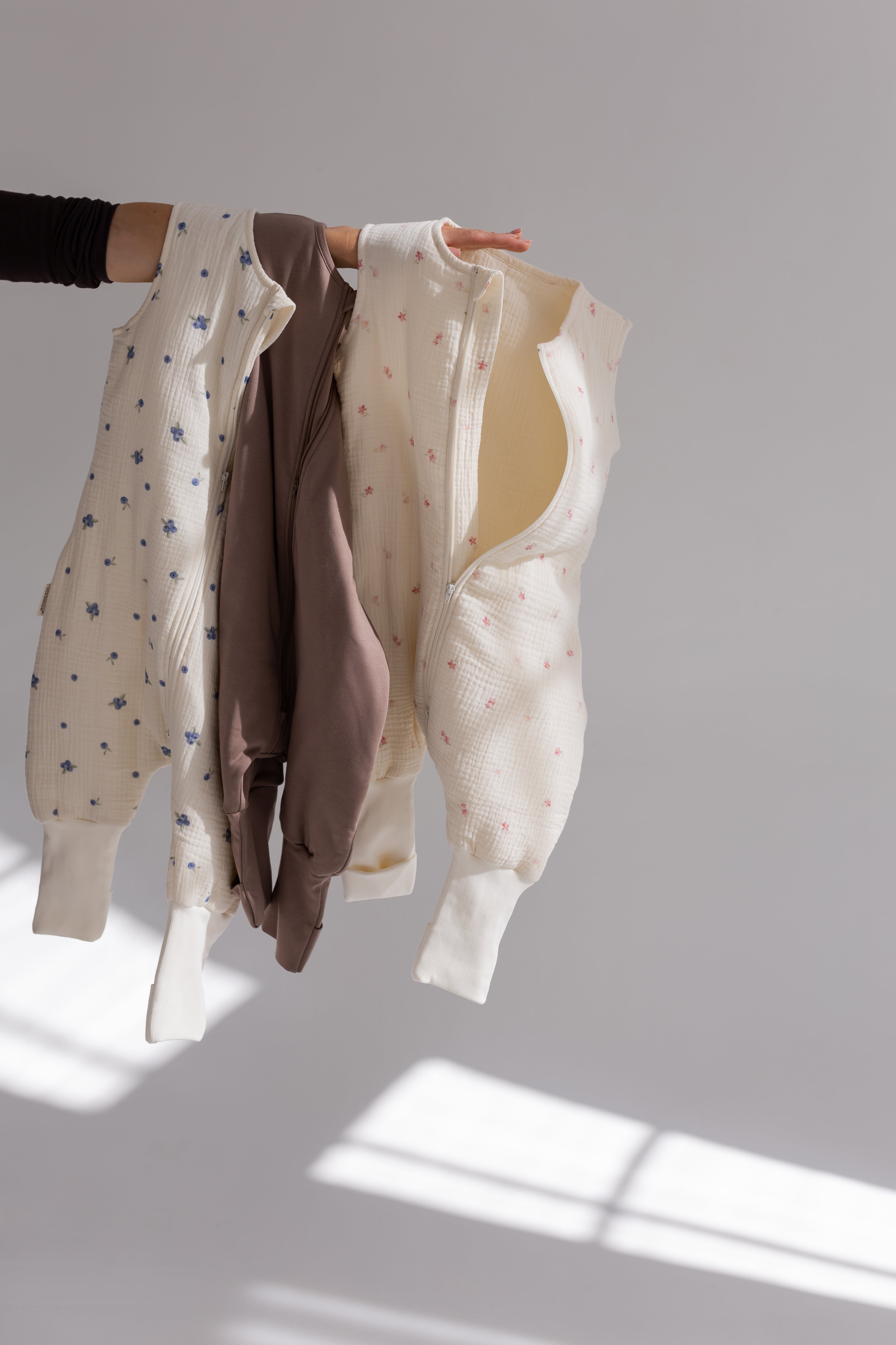 Bawełniany śpiworek z nogawkami – Brownie