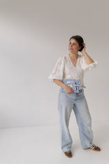 Zestaw kosmetyczek Blue Stripes