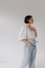 Zestaw kosmetyczek Blue Stripes