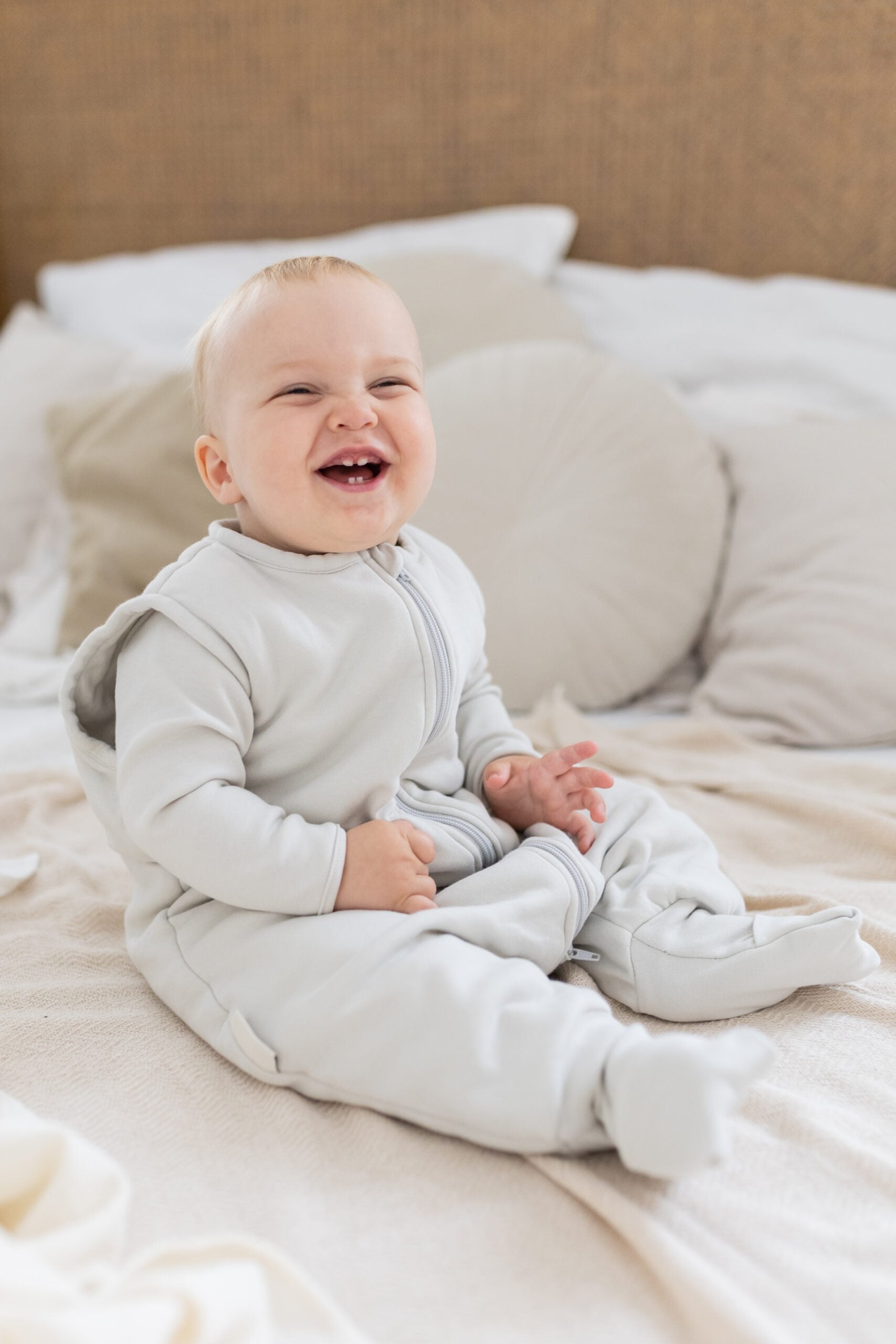 Bawełniany śpiworek z nogawkami – Sand