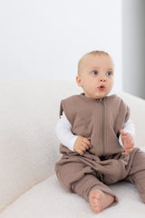 Bawełniany śpiworek z nogawkami – Brownie