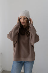 Tilia - czapka z wełny merino Cream